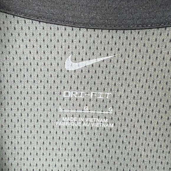 Nike Dri-Fit Mens Full-Zip Jacket L Black Polyester Lightweight Athletic Wear - Picture 6 of 12